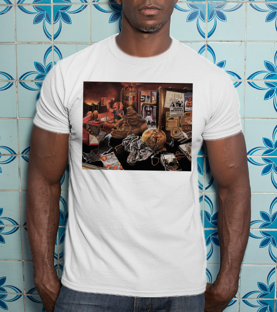 Frank Zappa 200 Motels Album Lady In The Tub Poster T-Shirt