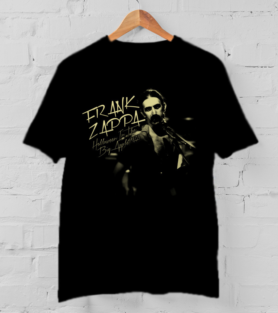Frank Zappa Halloween In The Big Apple 1977 T-Shirt
