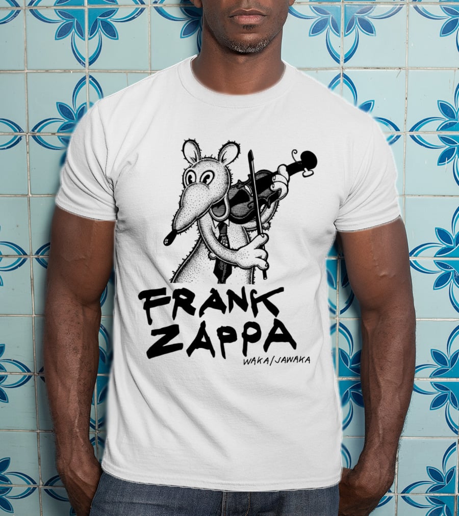 Frank Zappa Waka/Jawaka Violin Mouse T-Shirt
