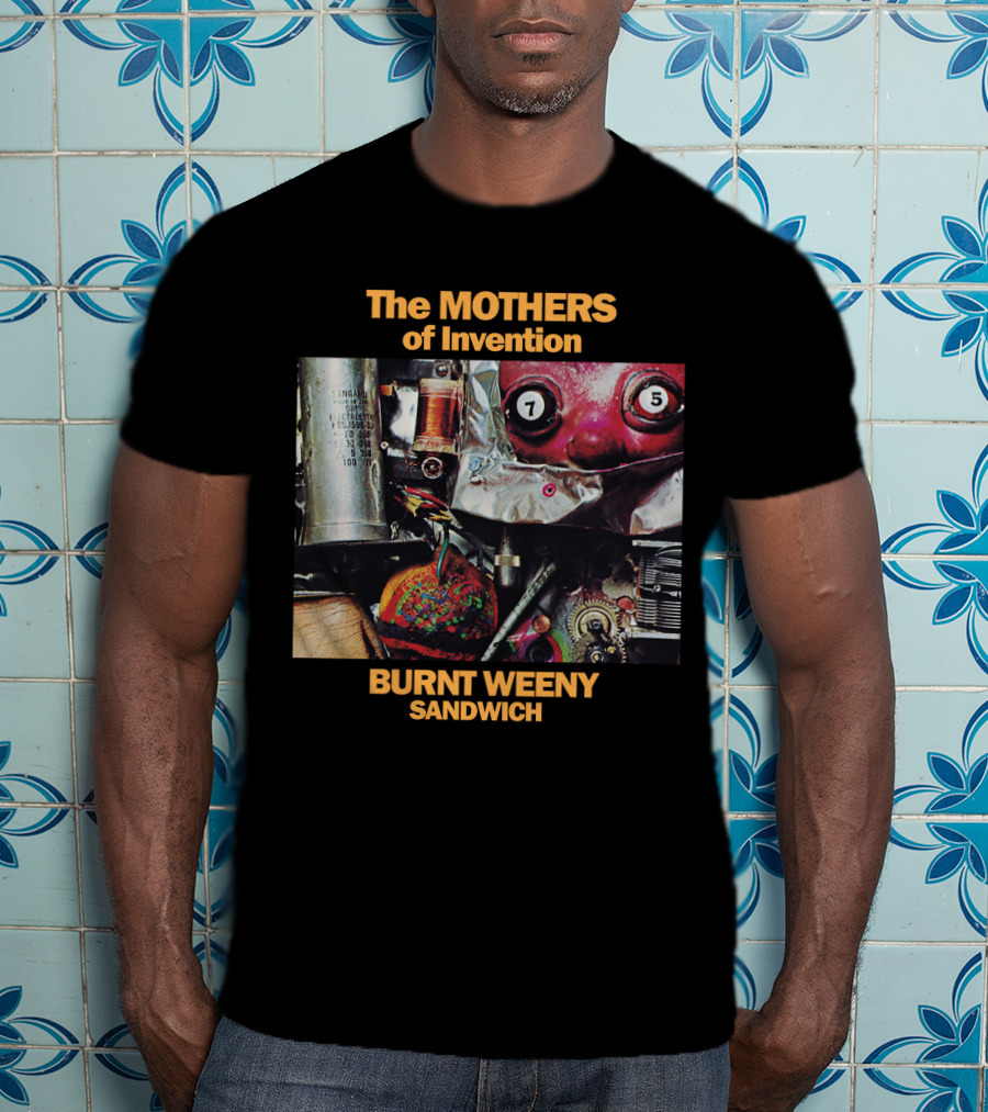 The Mothers Of Invention Burnt Weeny Sandwich Vintage Album Cover T-Shirt