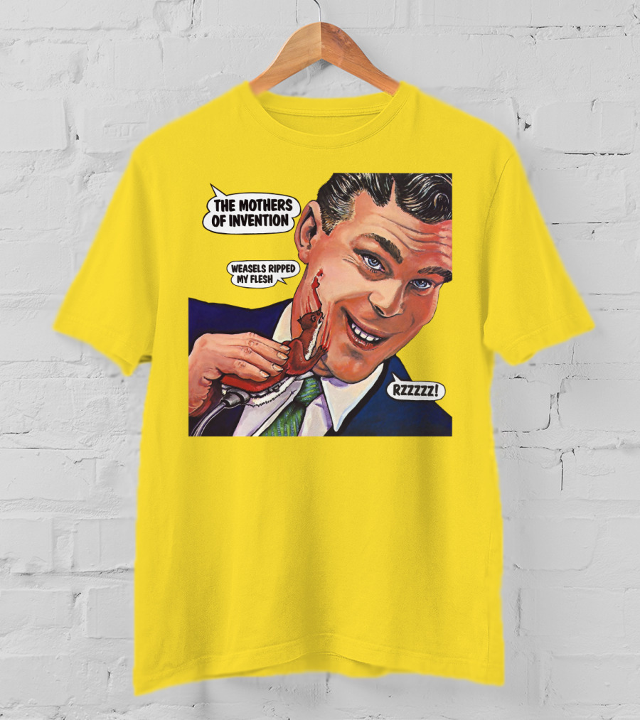 The Mothers Of Invention Weasels Ripped My Flesh Rzzzzz! Tmoi T-Shirt