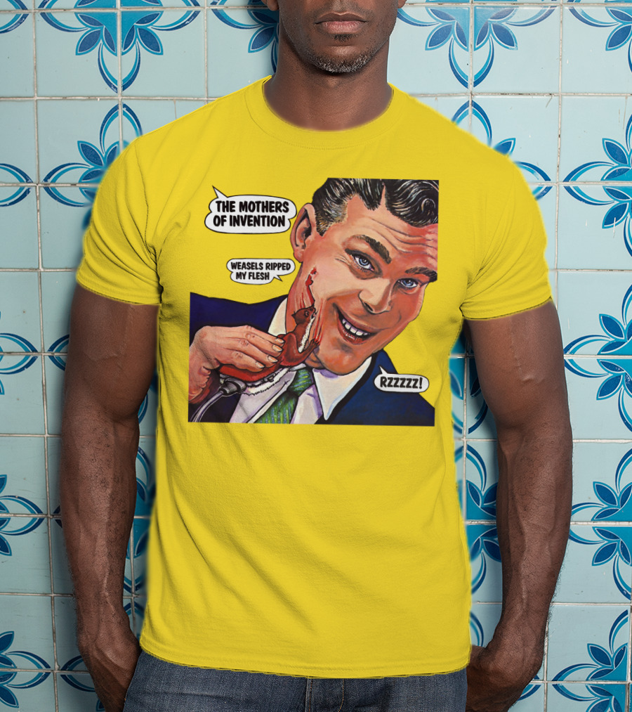 The Mothers Of Invention Weasels Ripped My Flesh Rzzzzz! Tmoi T-Shirt
