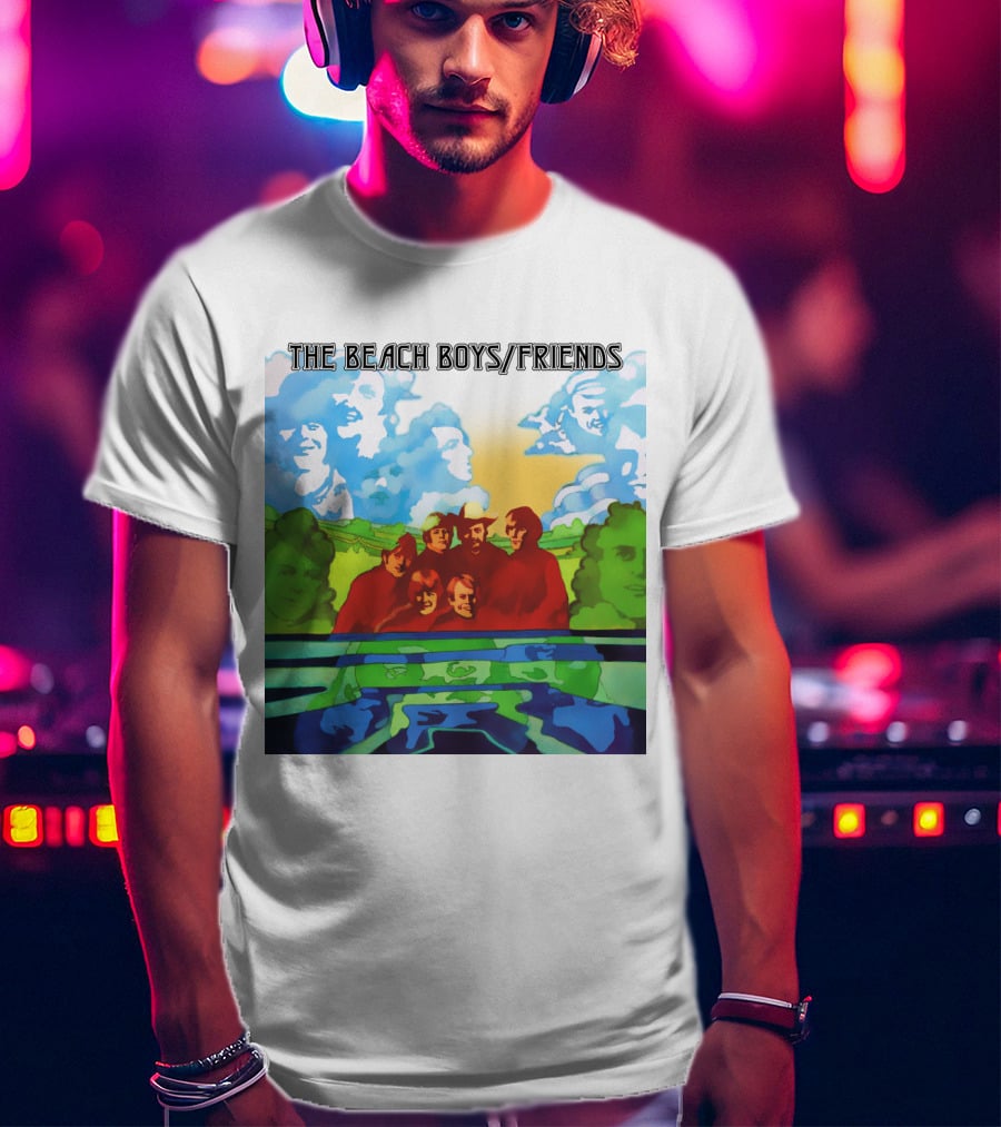 The Beach Boys Friends Album Cover Art T-Shirt
