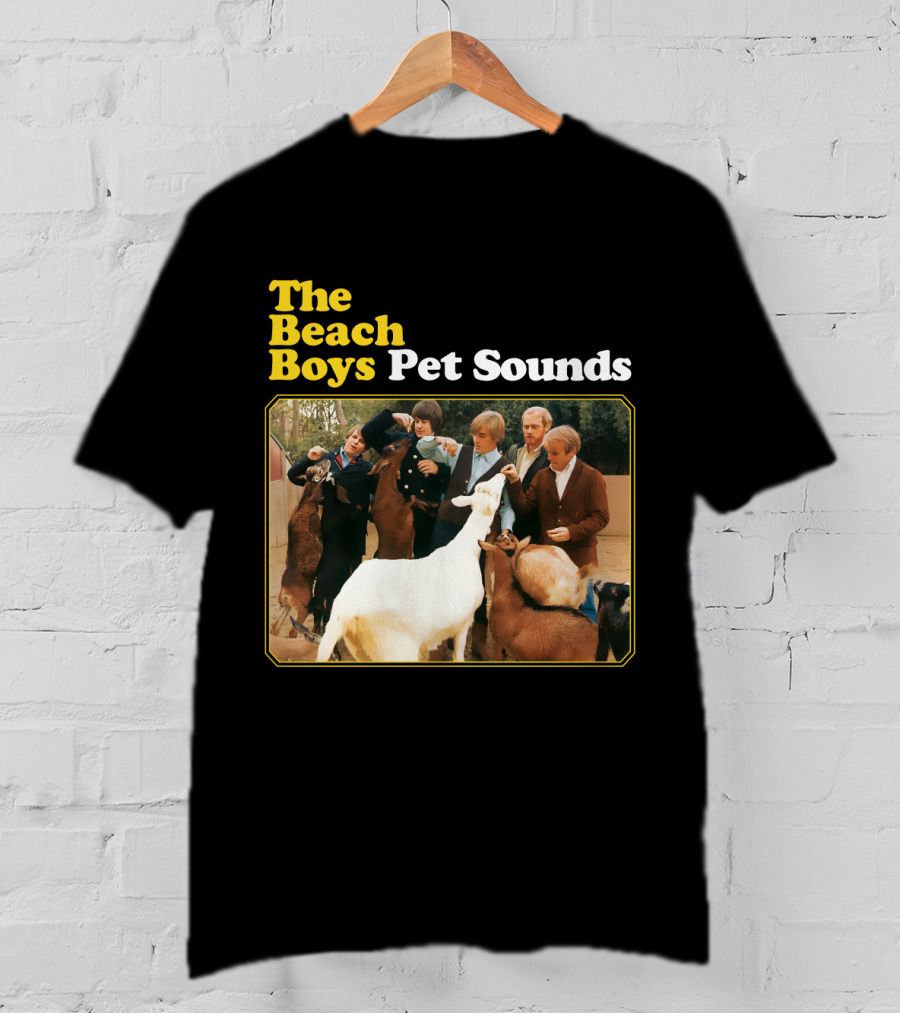 The Beach Boys Pet Sounds Album Cover Goat Farm Scene T-Shirt