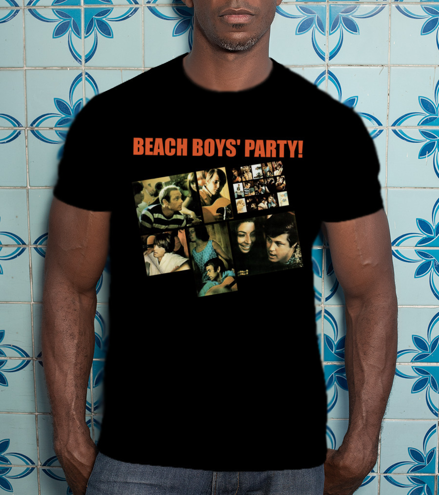 Beach Boys' Party! Album Collage Retro Theme Tbb T-Shirt