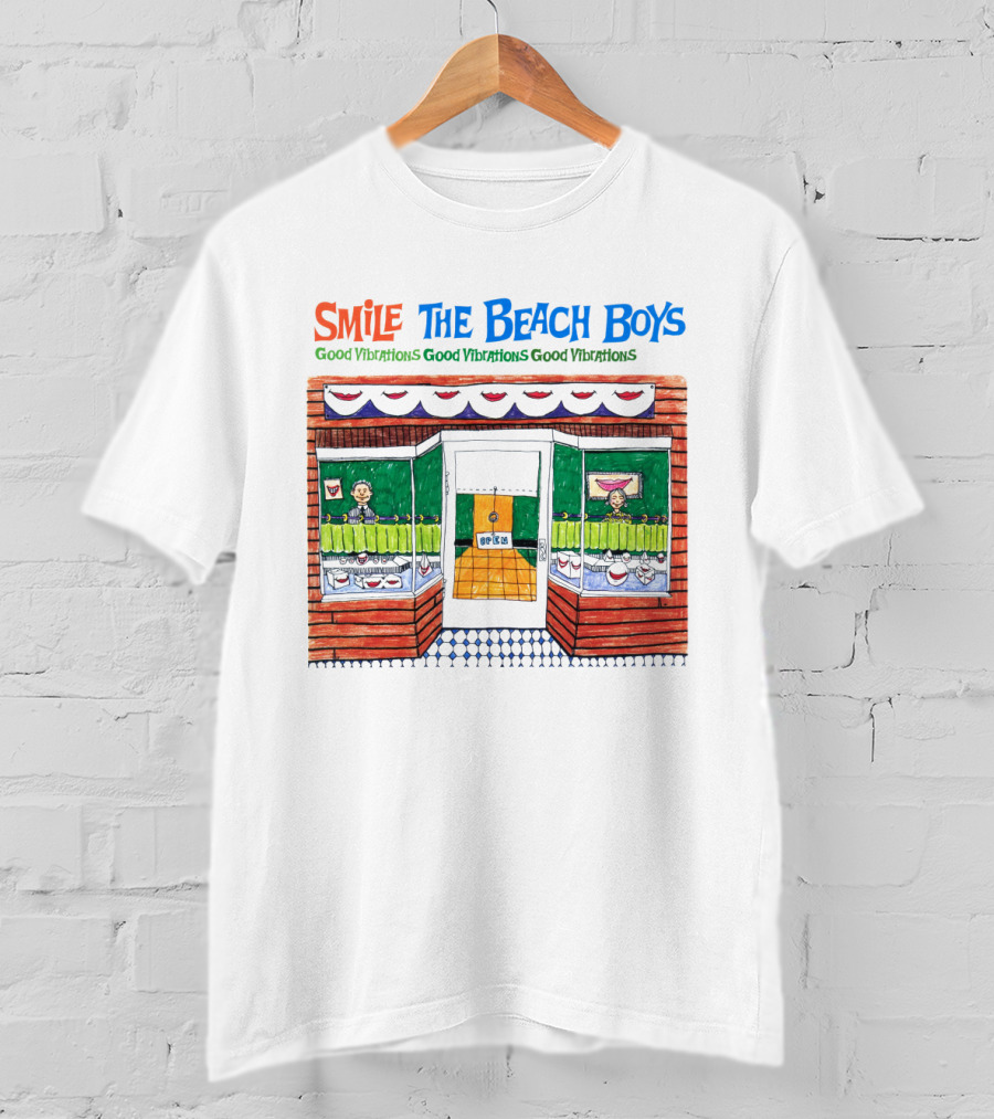 Smile The Beach Boys Good Vibrations T-Shirt