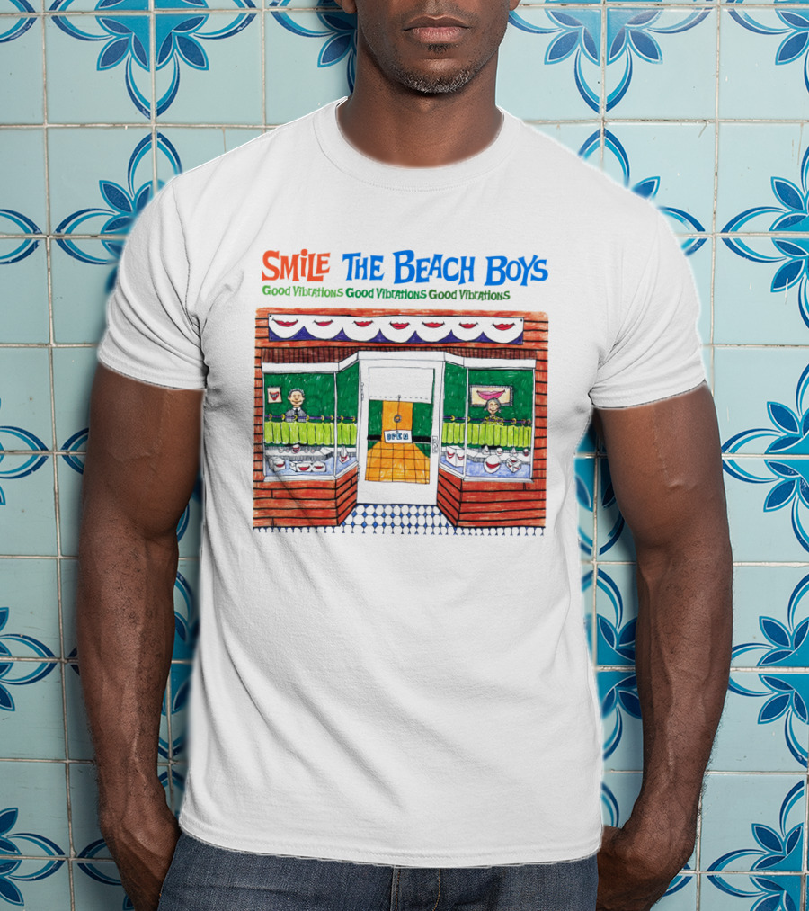 Smile The Beach Boys Good Vibrations T-Shirt