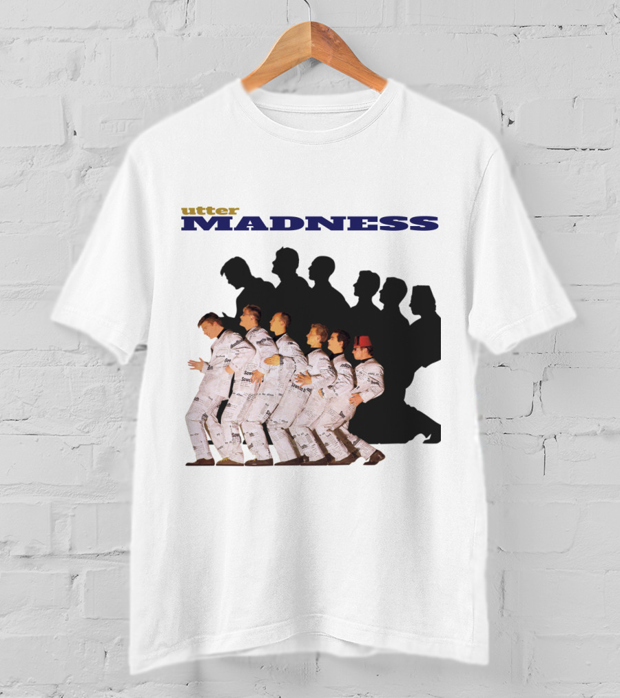 Utter Madness Silhouettes And Dancing Men T-Shirt