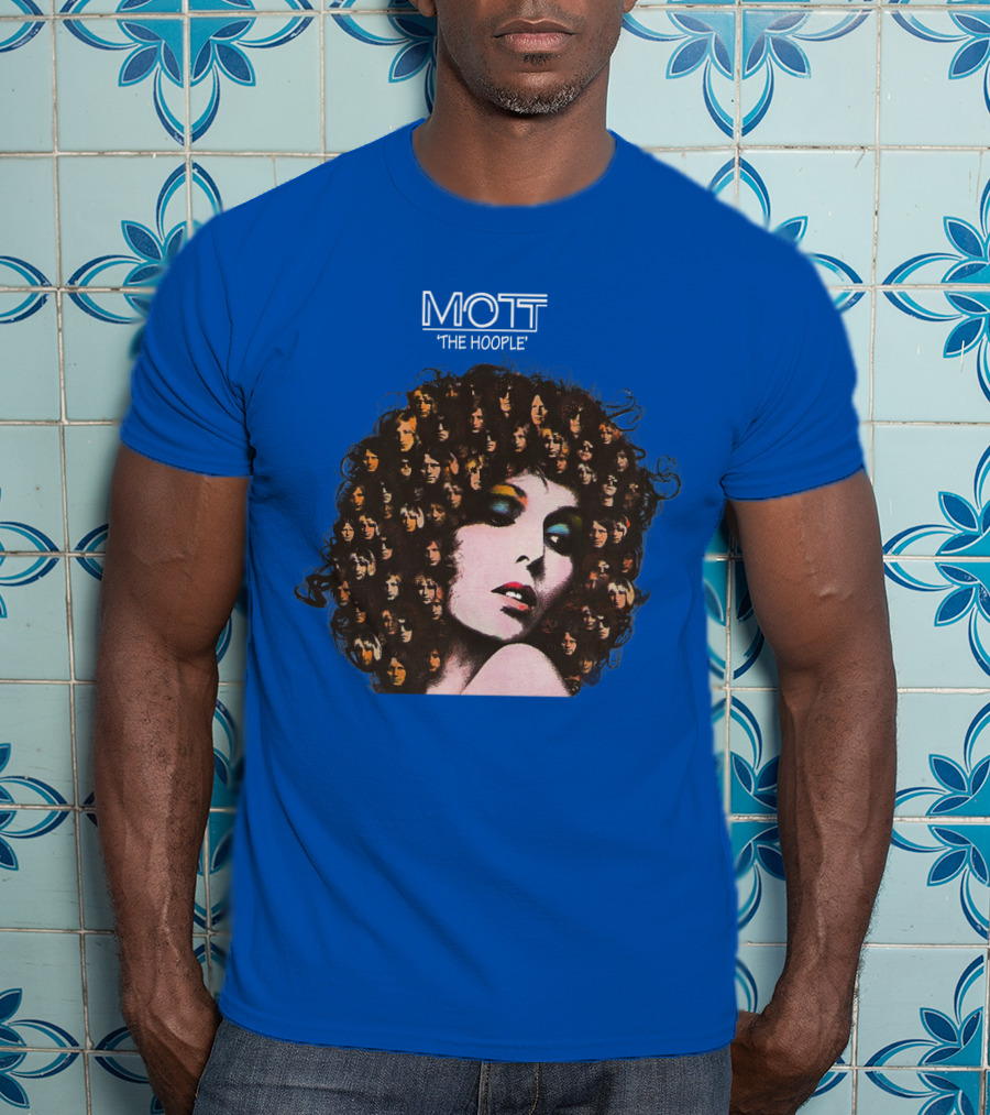 Mott The Hoople Vintage Band Collage T-Shirt