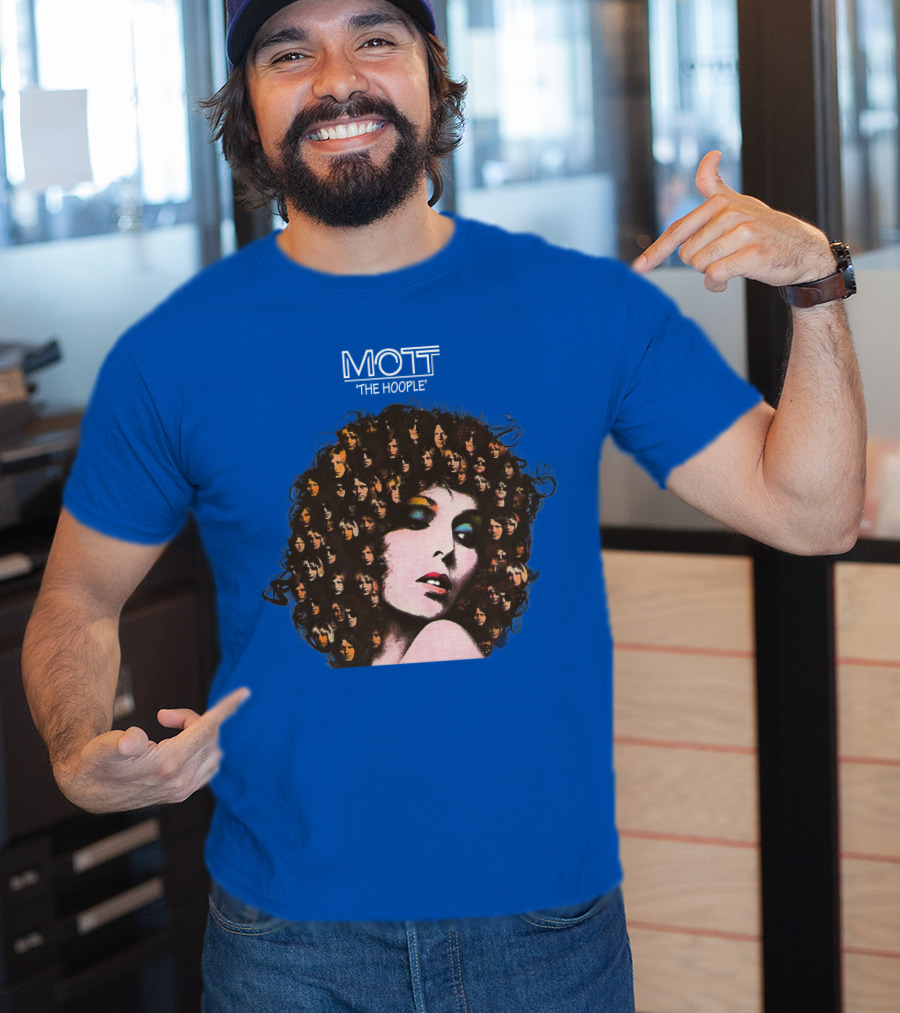 Mott The Hoople Vintage Band Collage T-Shirt