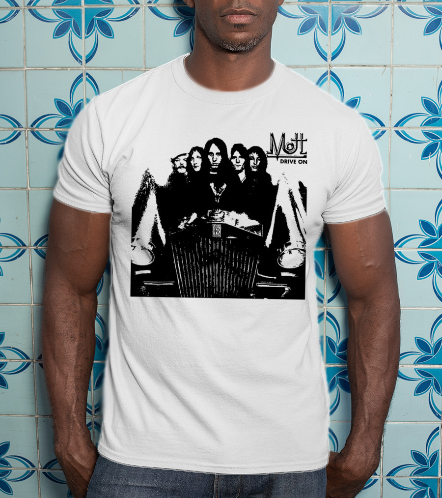 Mott Drive On Band With Rolls-Royce Front T-Shirt