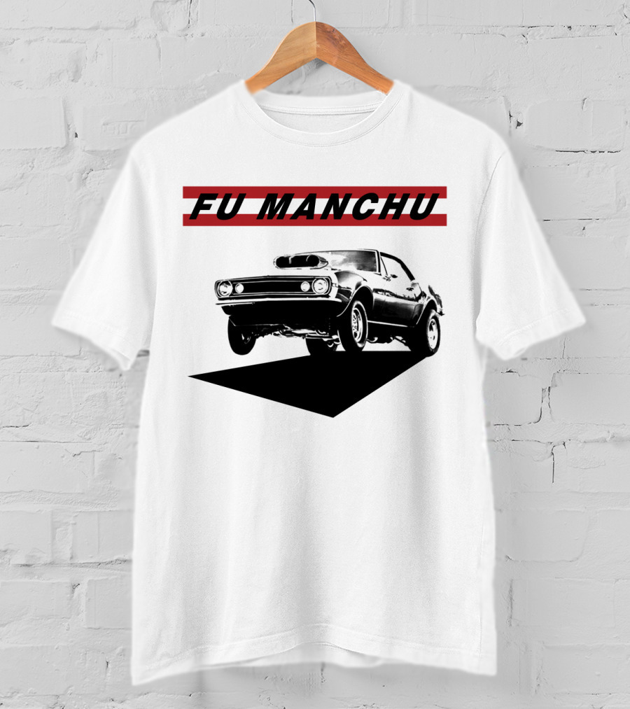 Fu Manchu Muscle Car Racing Classic T-Shirt