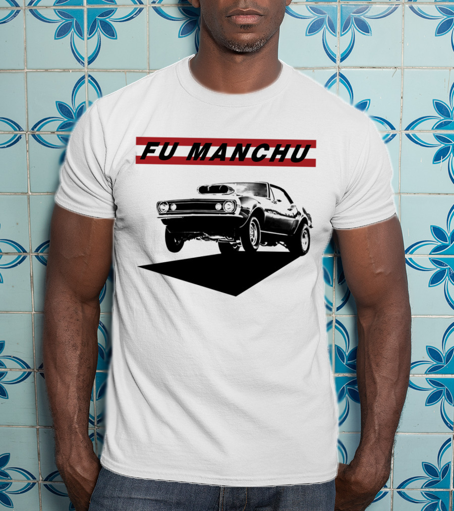 Fu Manchu Muscle Car Racing Classic T-Shirt