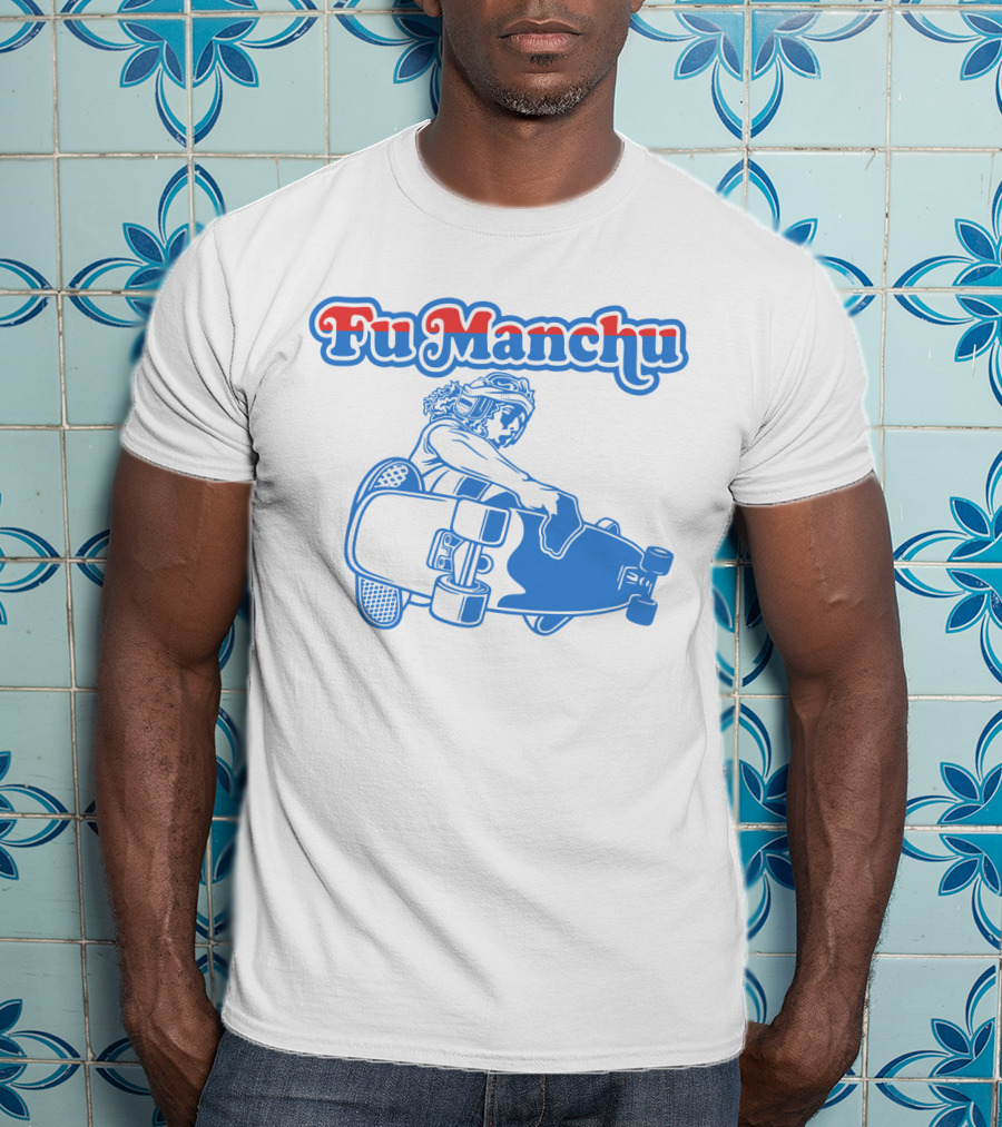 Fu Manchu Skateboarding T-Shirt