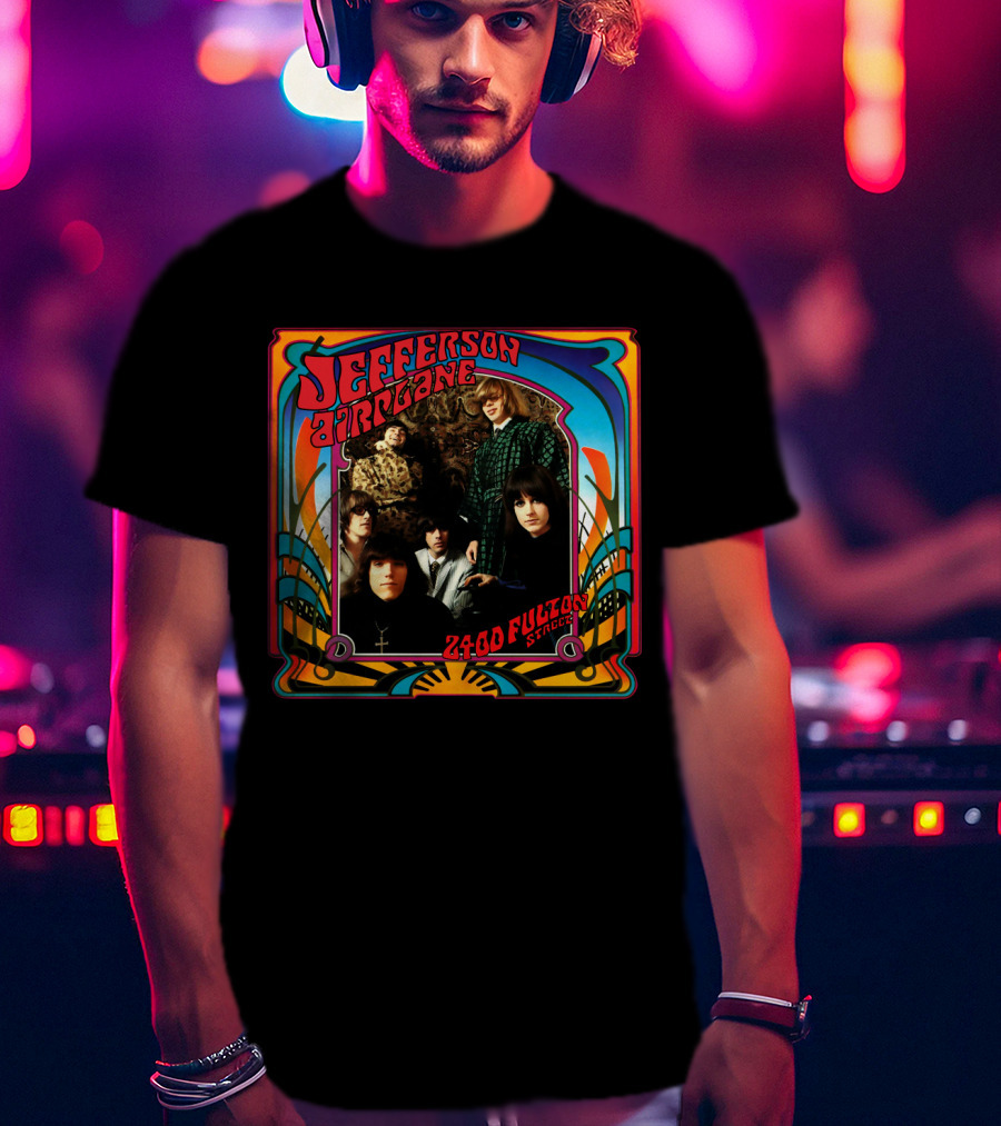 Jefferson Airplane 2400 Fulton Street T-Shirt