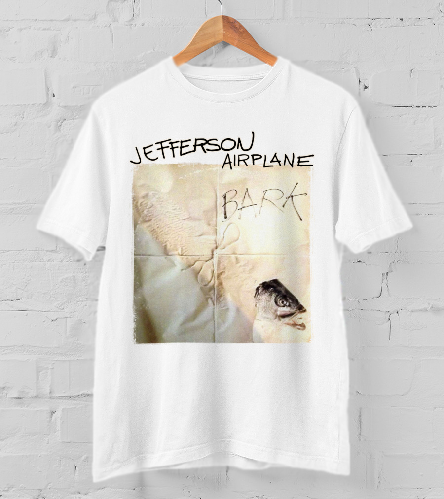 Jefferson Airplane Bark Fish Cover T-Shirt