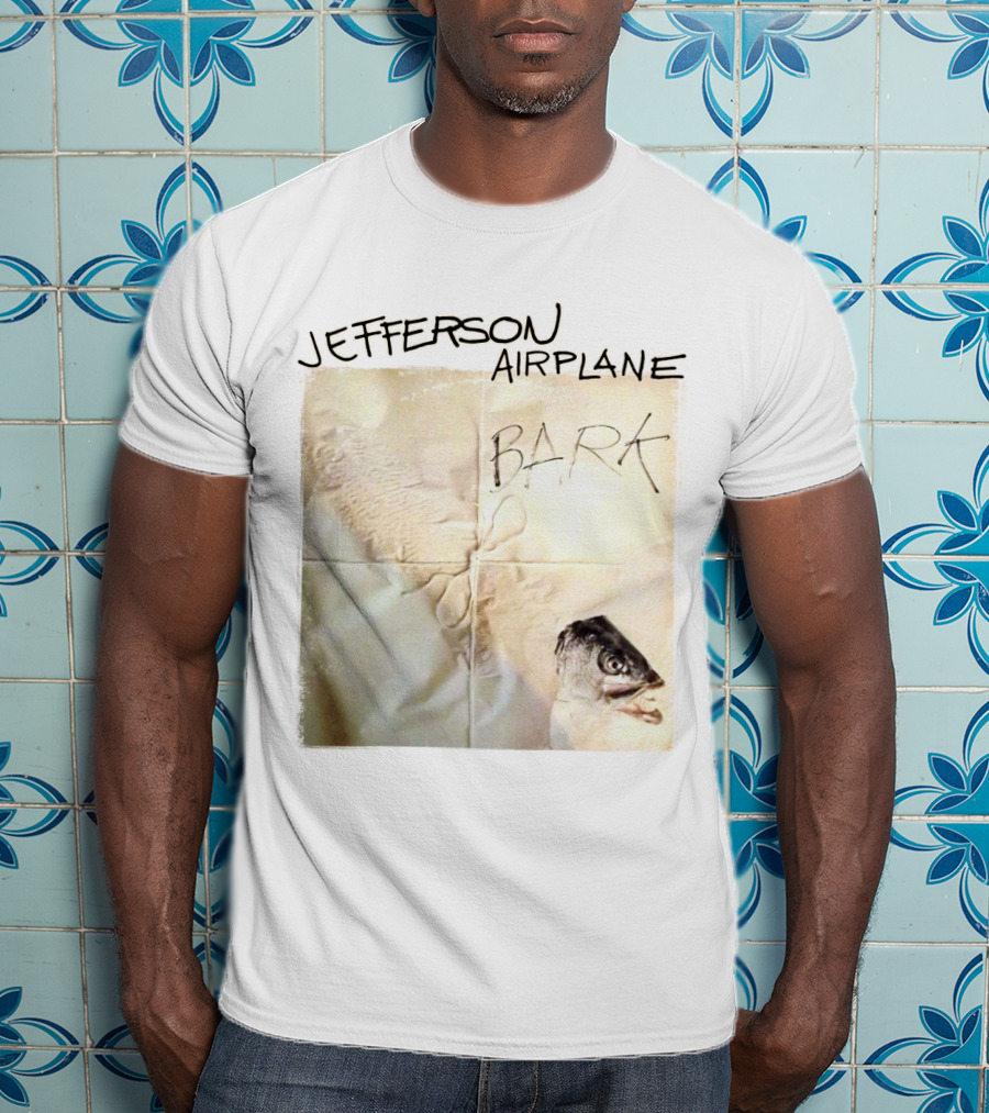 Jefferson Airplane Bark Fish Cover T-Shirt