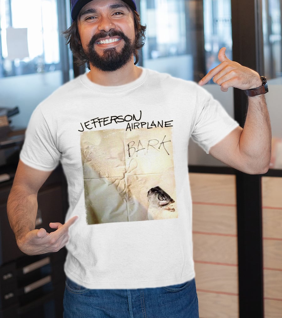 Jefferson Airplane Bark Fish Cover T-Shirt