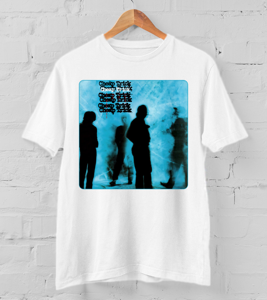 Cheap Trick Silhouettes Blue T-Shirt