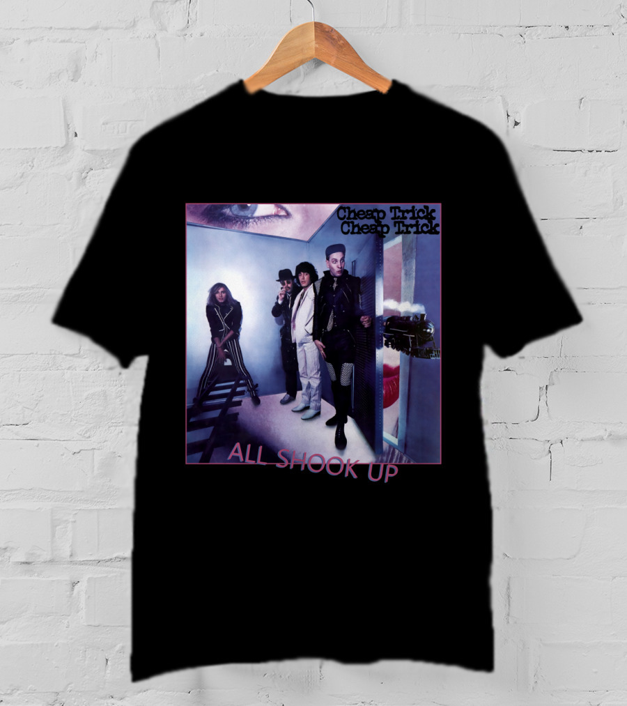 Cheap Trick All Shook Up Album Cover T-Shirt
