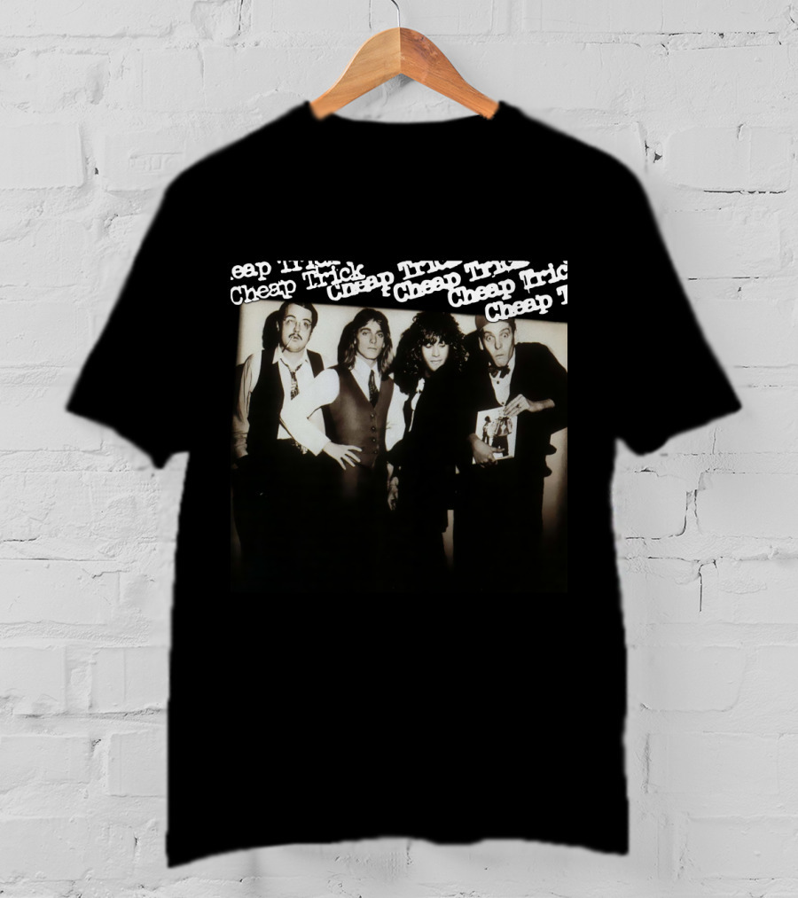 Cheap Trick Album Cover Vintage Rock Band Photo T-Shirt