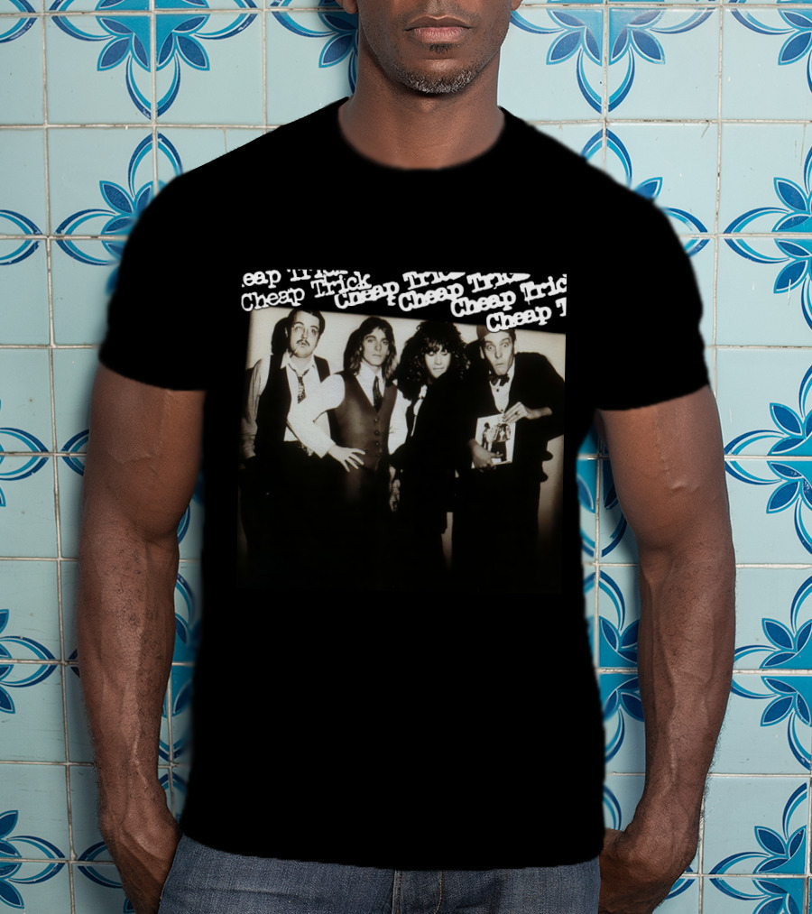 Cheap Trick Album Cover Vintage Rock Band Photo T-Shirt