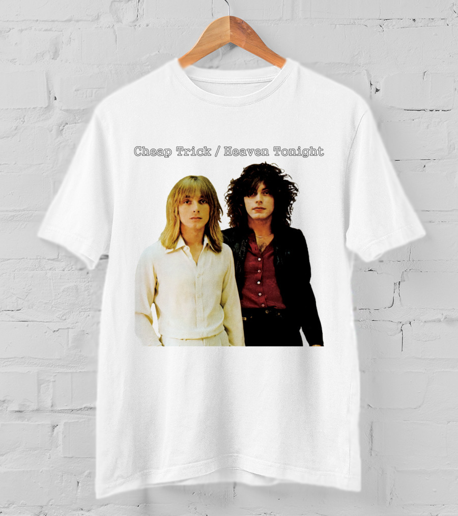 Cheap Trick Heaven Tonight Album Cover 1978 T-Shirt