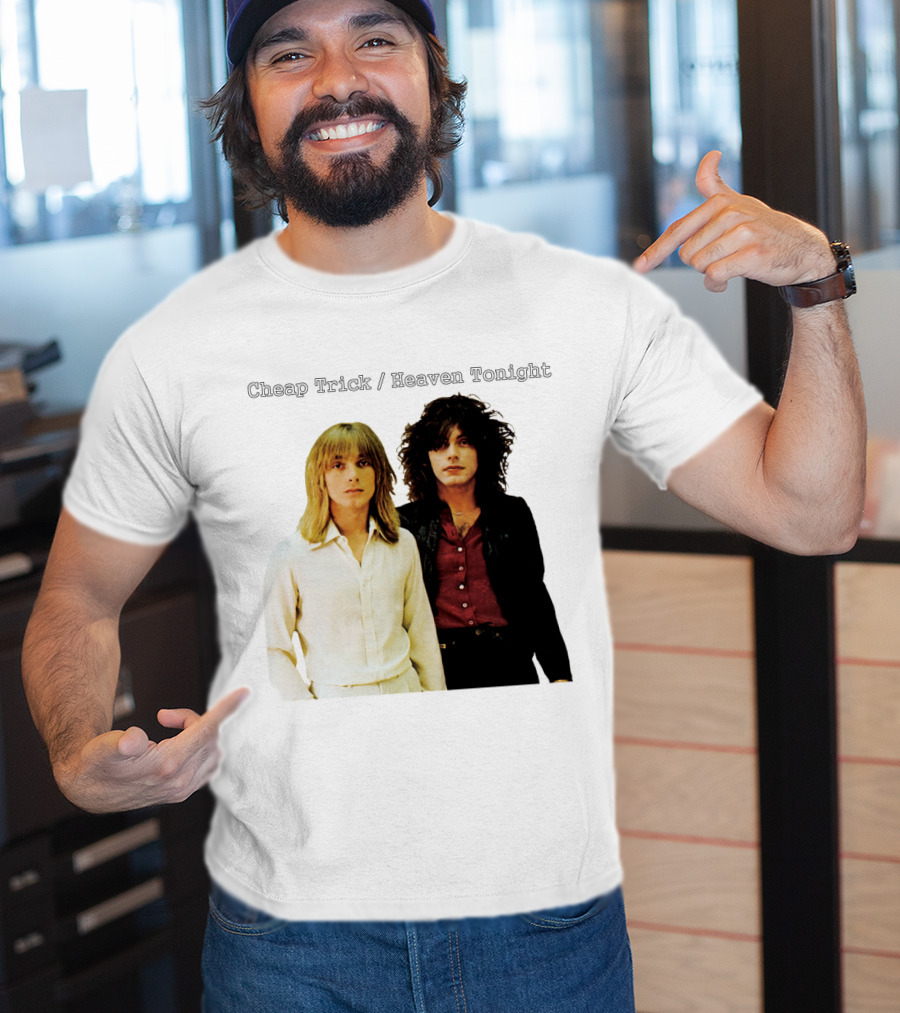 Cheap Trick Heaven Tonight Album Cover 1978 T-Shirt