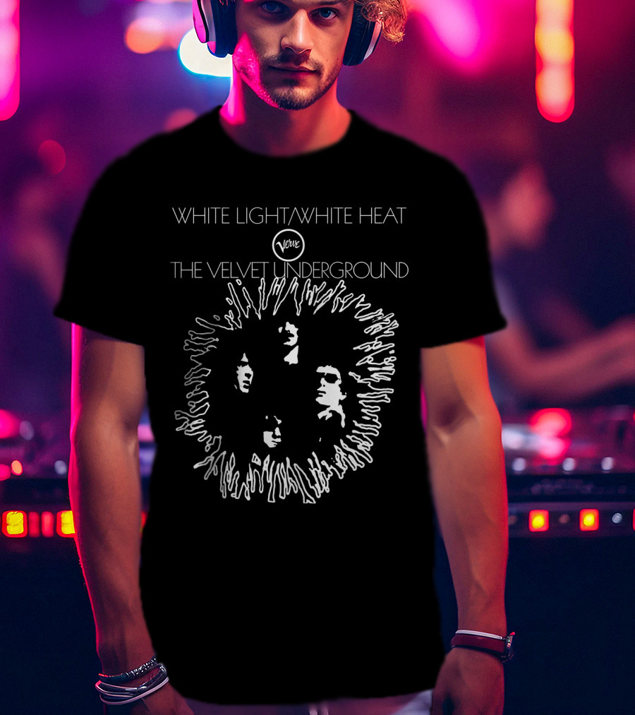 White Light White Heat The Velvet Underground Verve T-Shirt