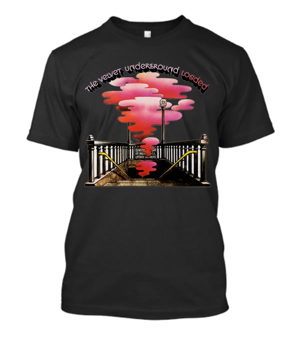 The Velvet Underground Loaded Subway Smoke Artwork T-Shirt
