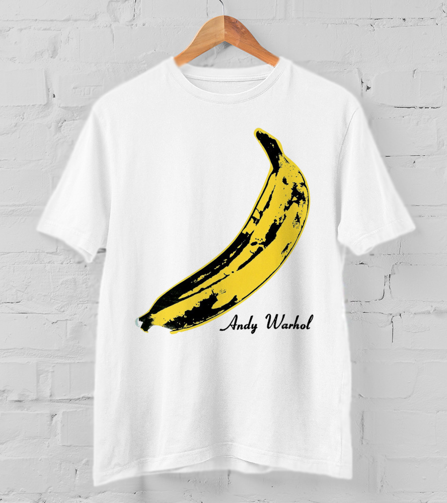 Andy Warhol Banana Art Tvu T-Shirt