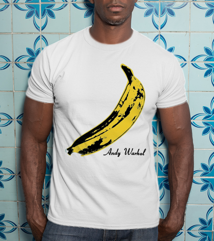 Andy Warhol Banana Art Tvu T-Shirt