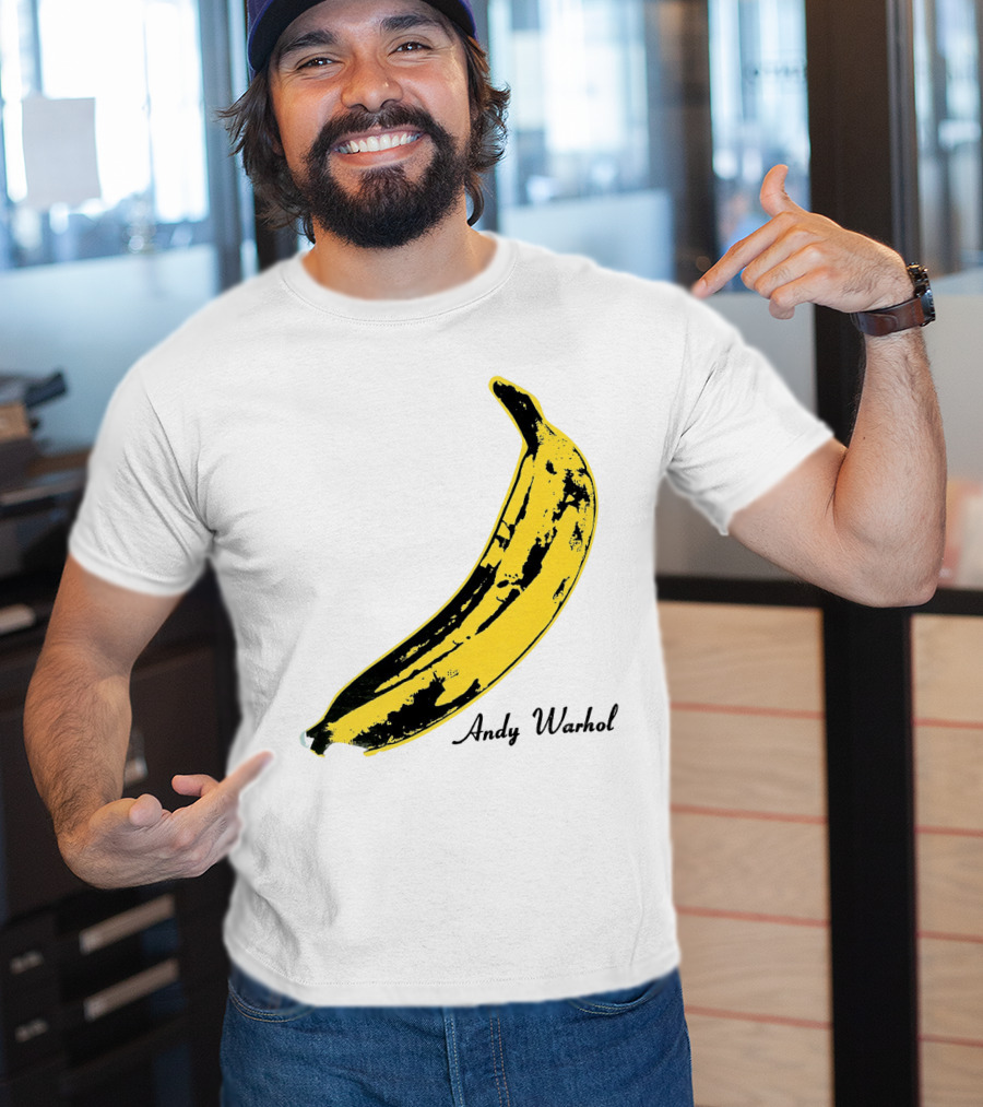 Andy Warhol Banana Art Tvu T-Shirt
