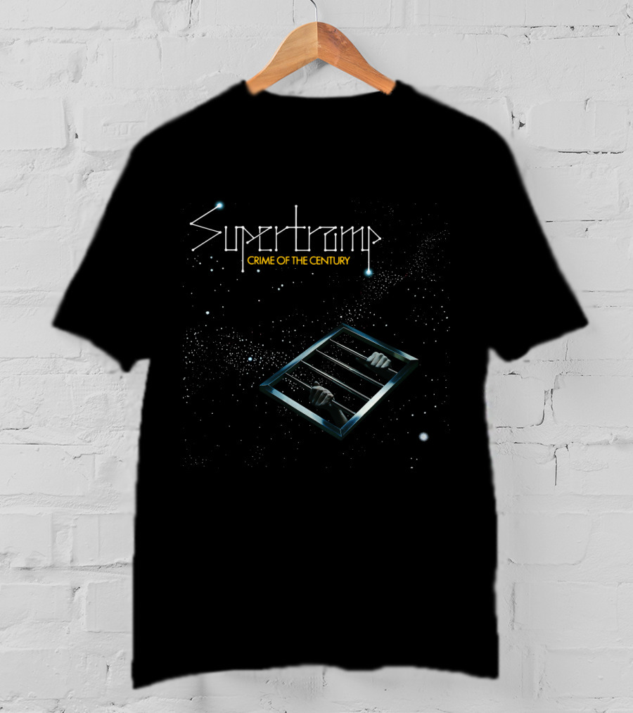 Supertramp Crime Of The Century Album Art Cosmos Hands T-Shirt