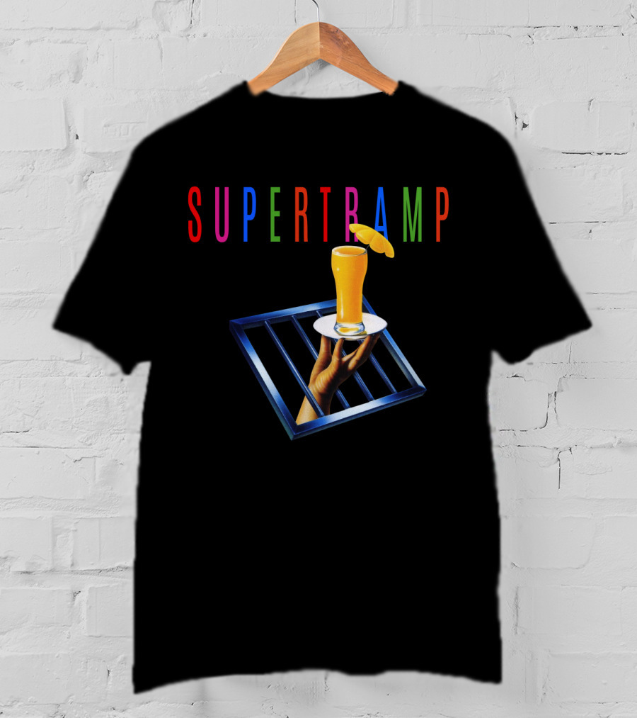 Supertramp Breakfast In America Album Artwork T-Shirt
