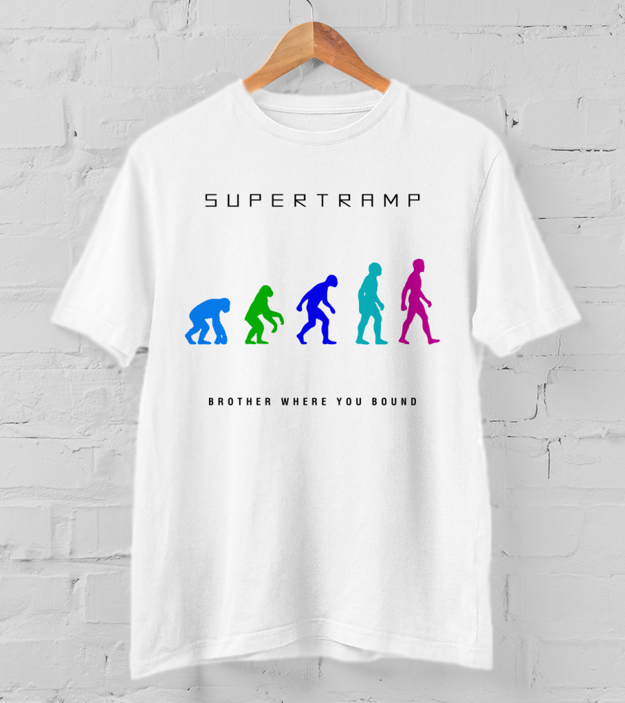 Supertramp Brother Where You Bound Evolution Sequence T-Shirt
