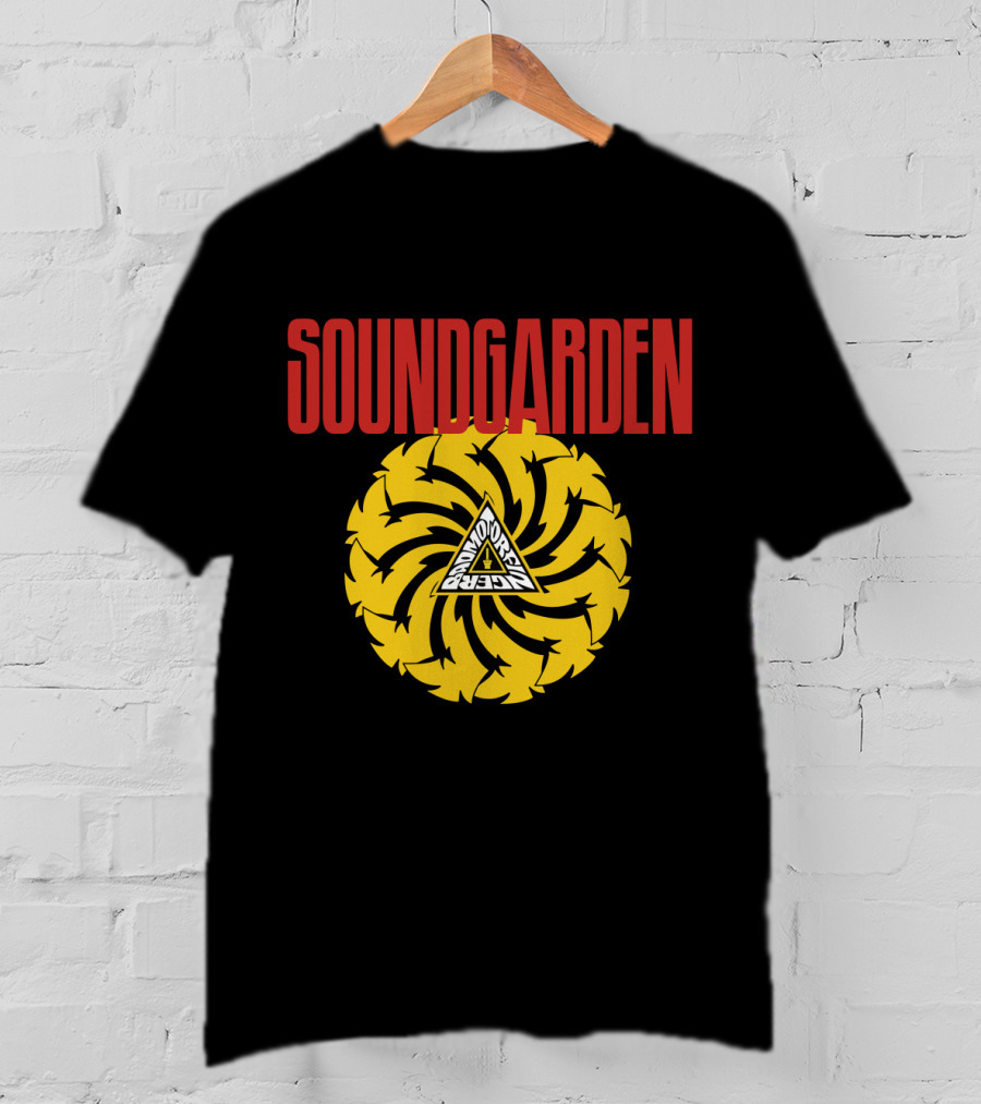 Soundgarden Yellow Spiral T-Shirt