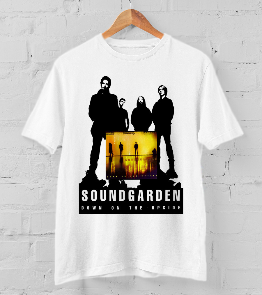 Soundgarden Down On The Upside Album Silhouette Artwork T-Shirt