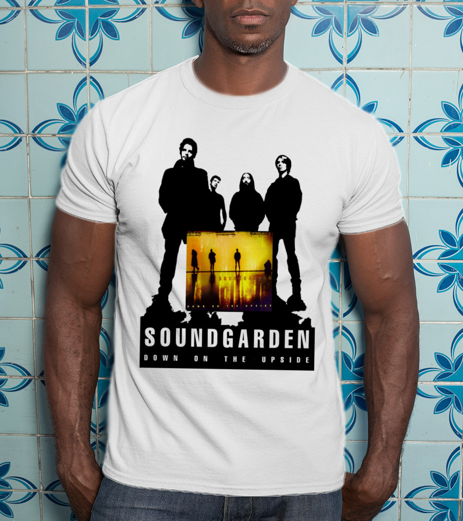 Soundgarden Down On The Upside Album Silhouette Artwork T-Shirt