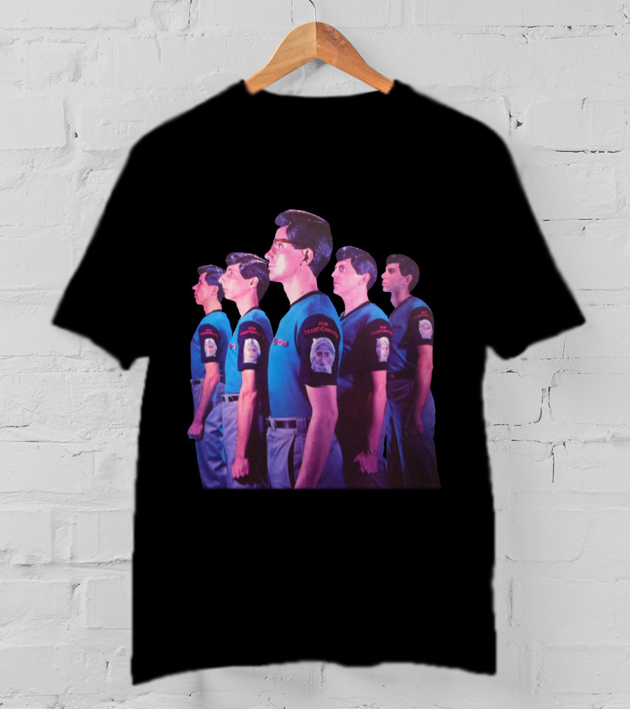 Kraftwerk The Man Machine Inspired  New Traditions Retro Style T-Shirt
