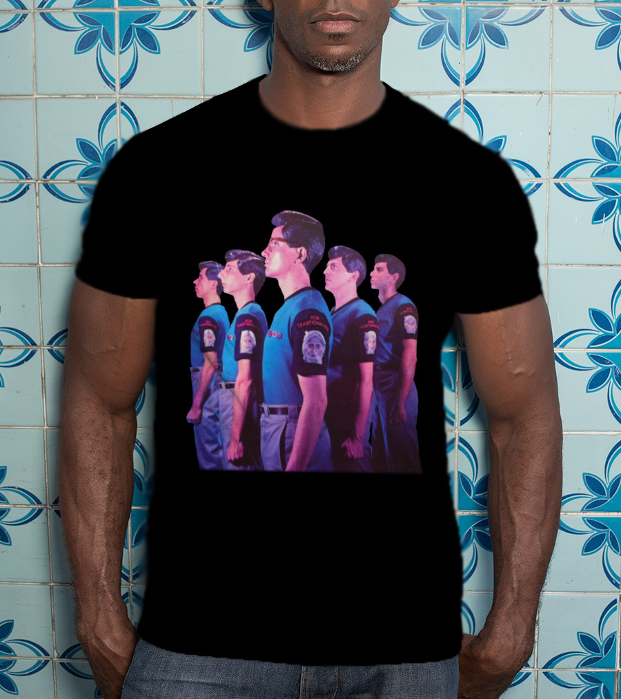 Kraftwerk The Man Machine Inspired  New Traditions Retro Style T-Shirt