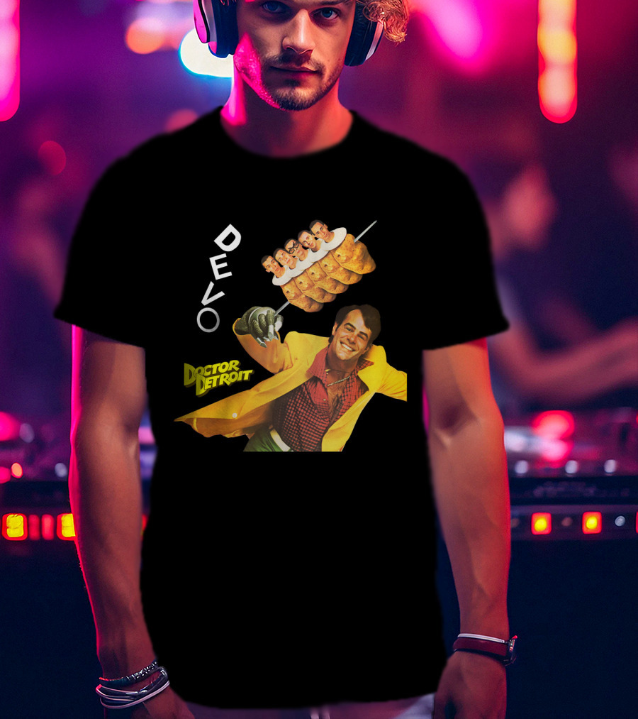 Doctor Detroit Devo Collaboration Retro T-Shirt