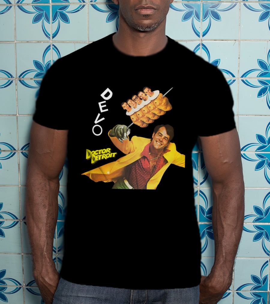 Doctor Detroit Devo Collaboration Retro T-Shirt