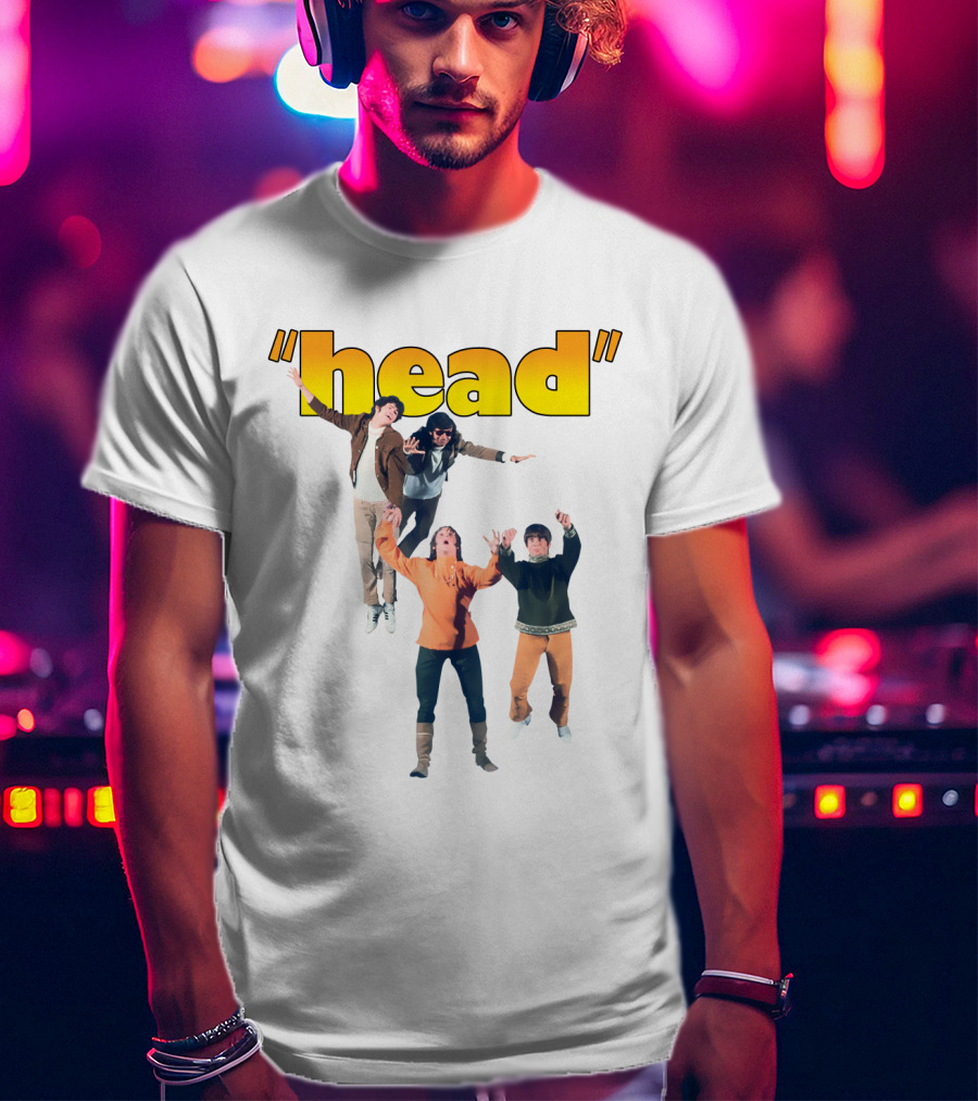 Head Tmk 3 Image With Four Jumping Figures T-Shirt