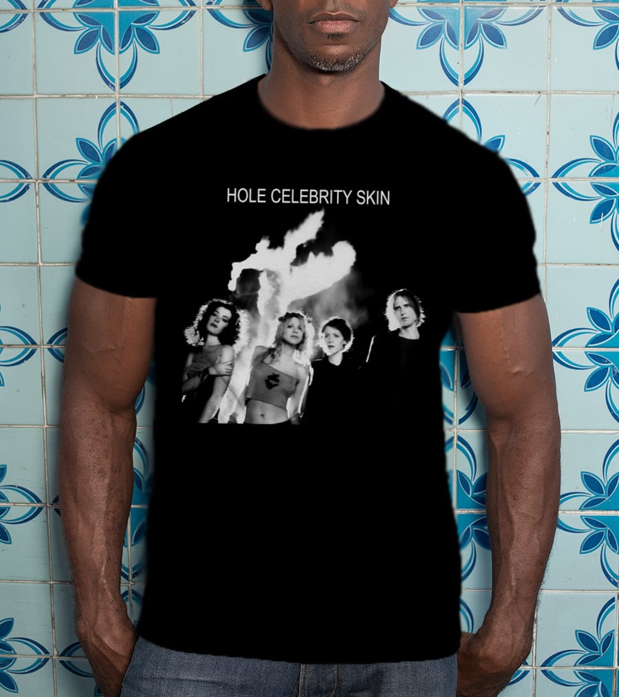 Hole Celebrity Skin T-Shirt