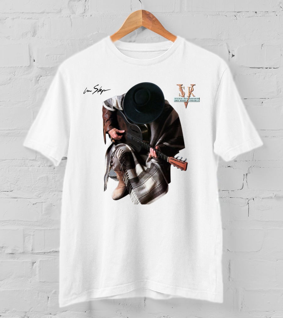 In Step Srv Stevie Ray Vaughan And Double Trouble T-Shirt