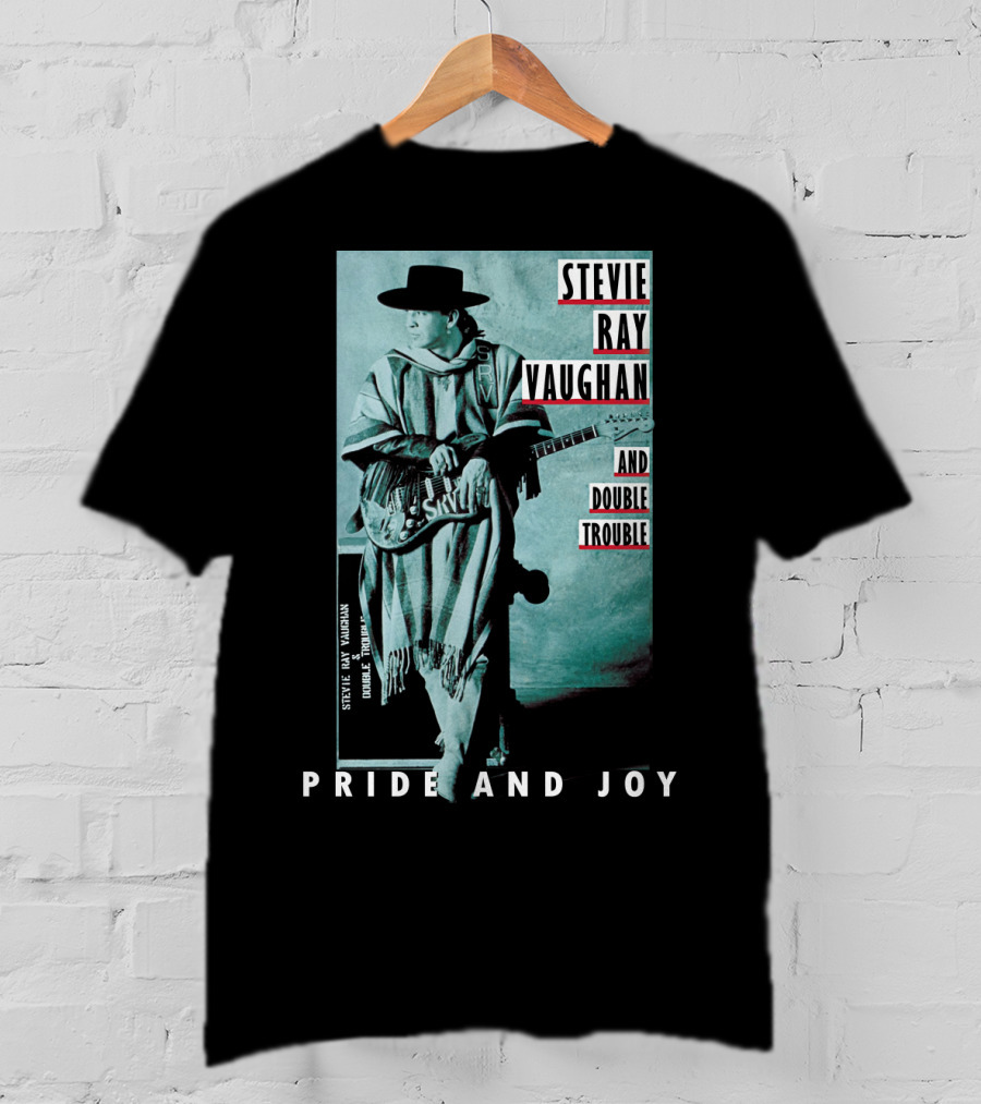 Stevie Ray Vaughan And Double Trouble Pride And Joy T-Shirt