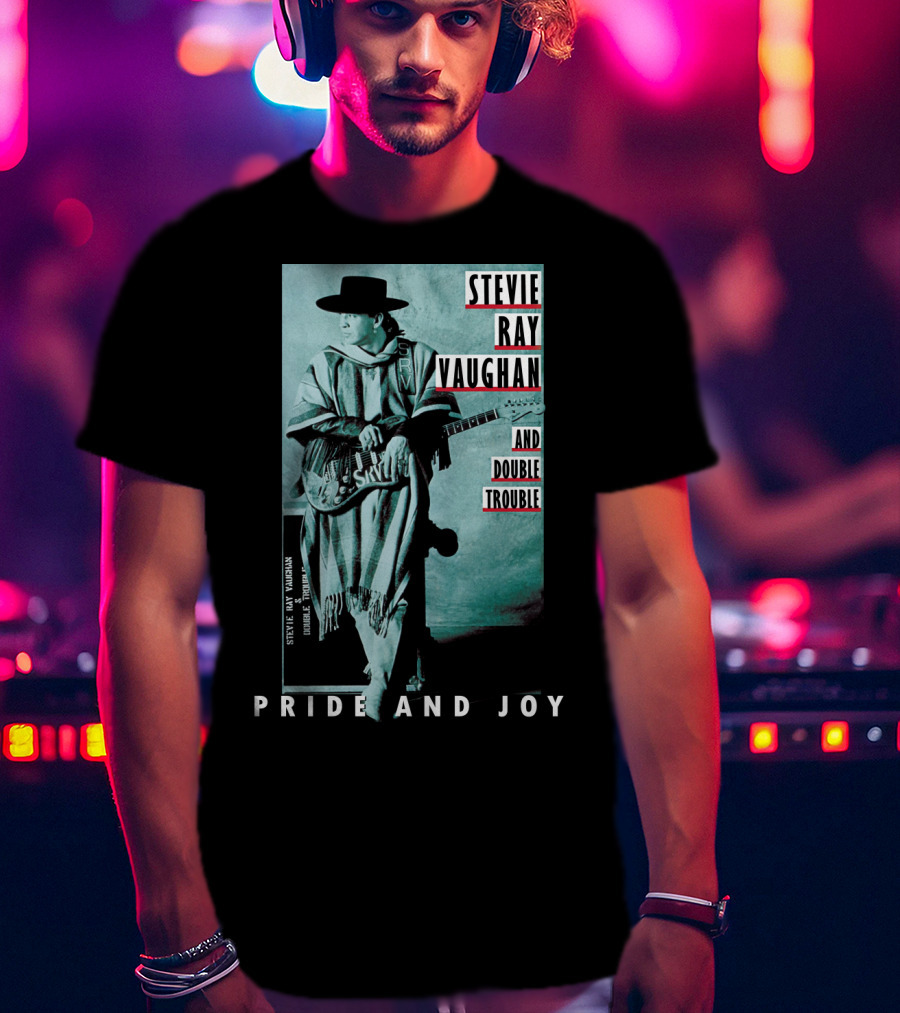 Stevie Ray Vaughan And Double Trouble Pride And Joy T-Shirt