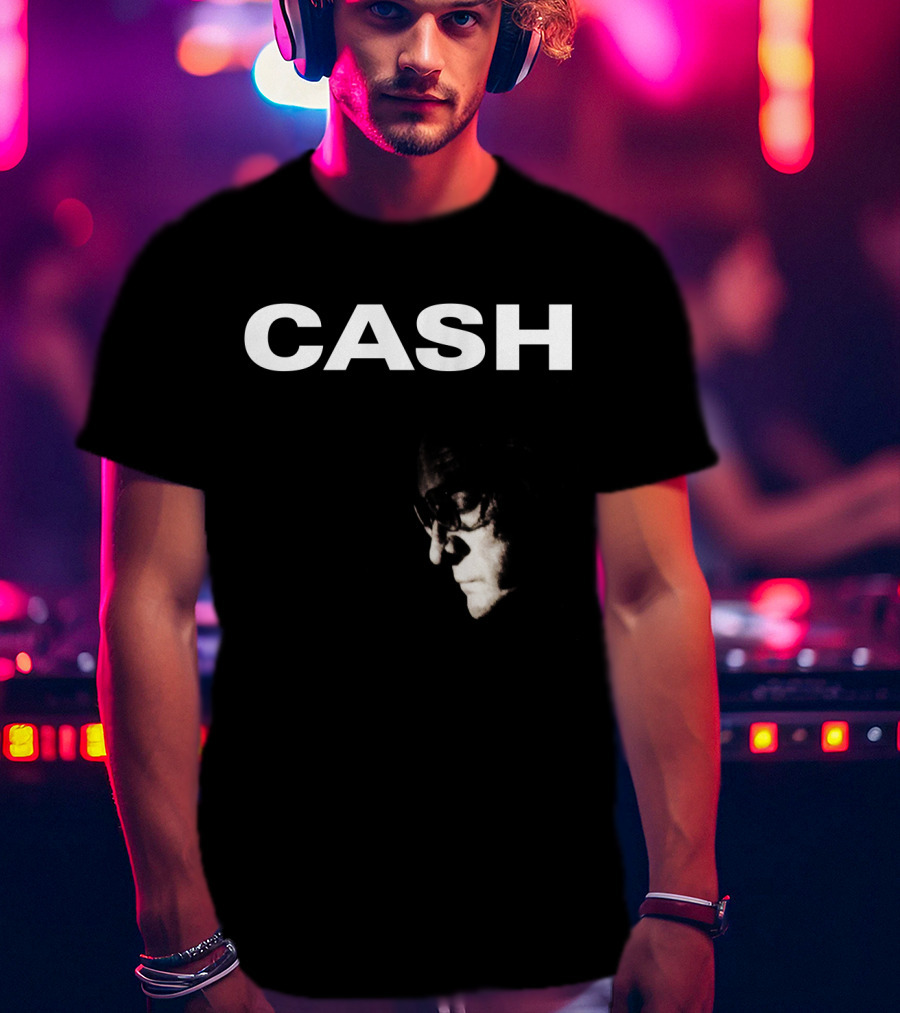 Cash Iconic Profile Monochrome T-Shirt
