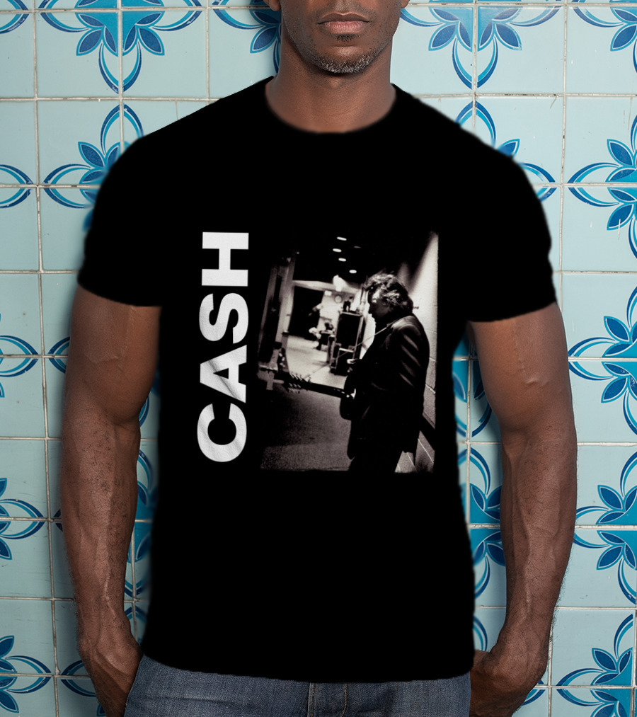 Cash Backstage Guitar Icon Mood T-Shirt